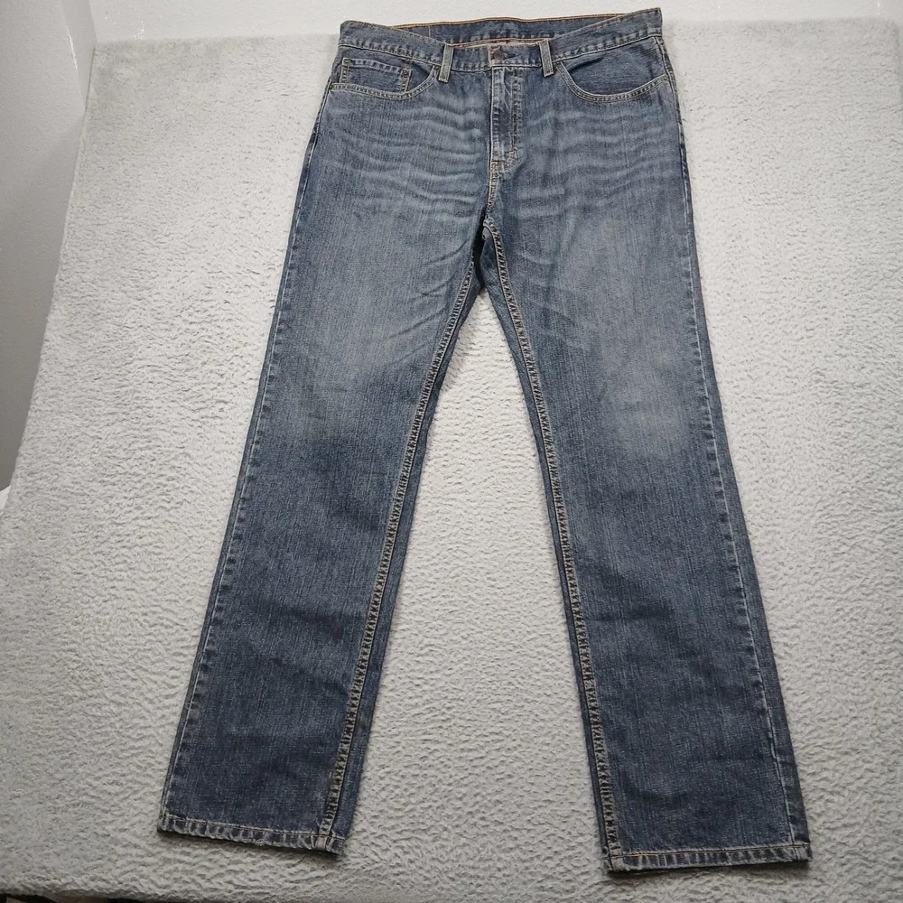 Levi's‎ 559 Relaxed Straight Jeans Men's 36x34 Blue Denim
